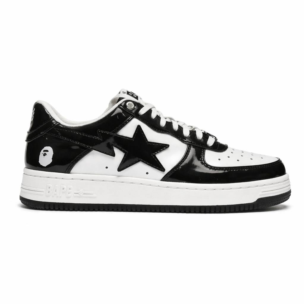 Bapesta Black and White